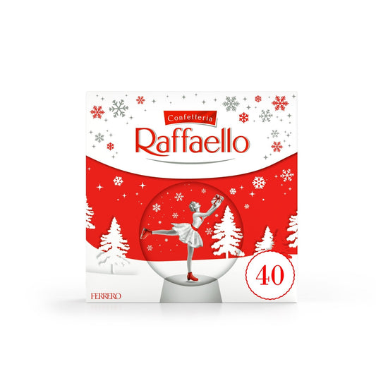 Bouchées Noix de Coco et Amande RAFFAELLO - Gamme de Noël 2025 Boîte 40 pièces - 400g