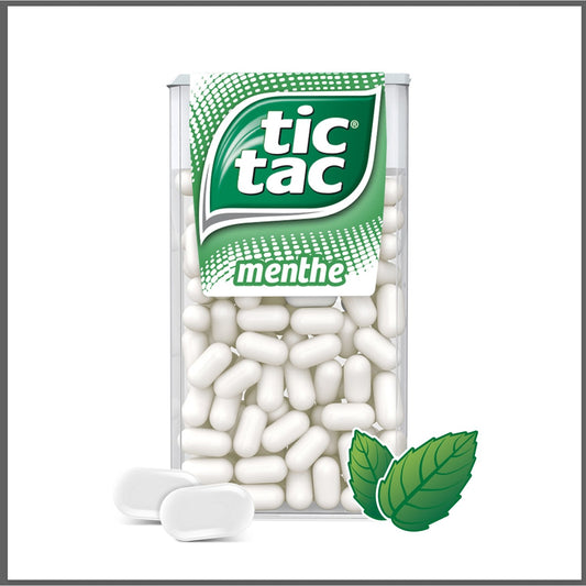 Bonbons Menthe TIC TAC 110 pastilles - 54g