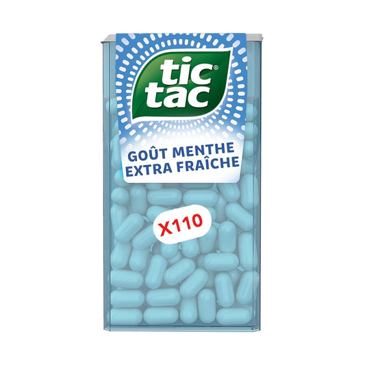 Bonbons Menthe Extra Fraîche TIC TAC 110 pastilles - 54g