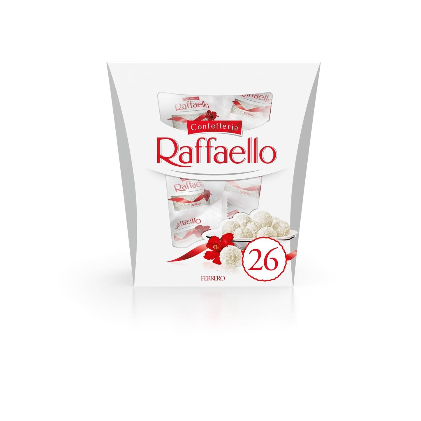 Bouchées Noix de Coco et Amande RAFFAELLO - Gamme de Noël 2025 Ballotin 26 pièces - 260g