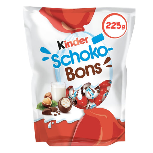 Billes Chocolats Lait Noisette KINDER SCHOKO-BONS 225g