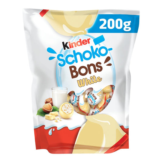 Billes Chocolats Blanc KINDER 200g