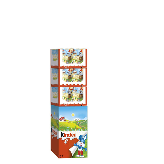 Bonbons de Chocolat Blanc Fourrés Lait et Noisettes KINDER SCHOKOBONS