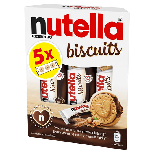 Biscuits Fourrés Noisettes et Cacao NUTELLA x15 - 207g