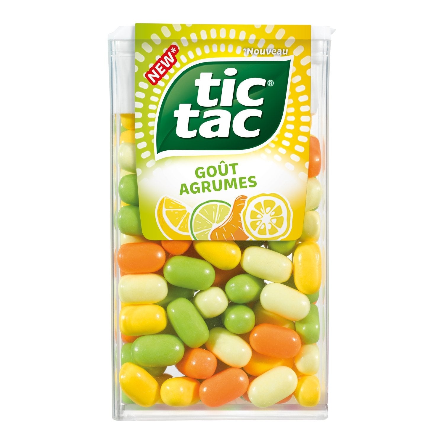 Bonbons Agrumes TIC TAC 110 pastilles - 54g