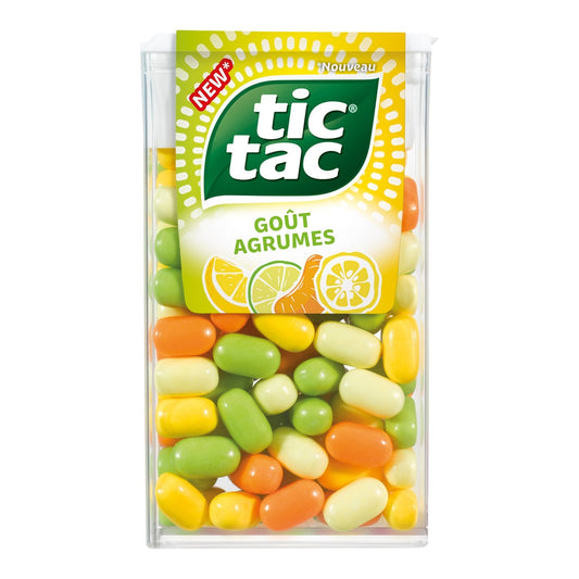 Bonbons Agrumes TIC TAC 110 pastilles - 54g