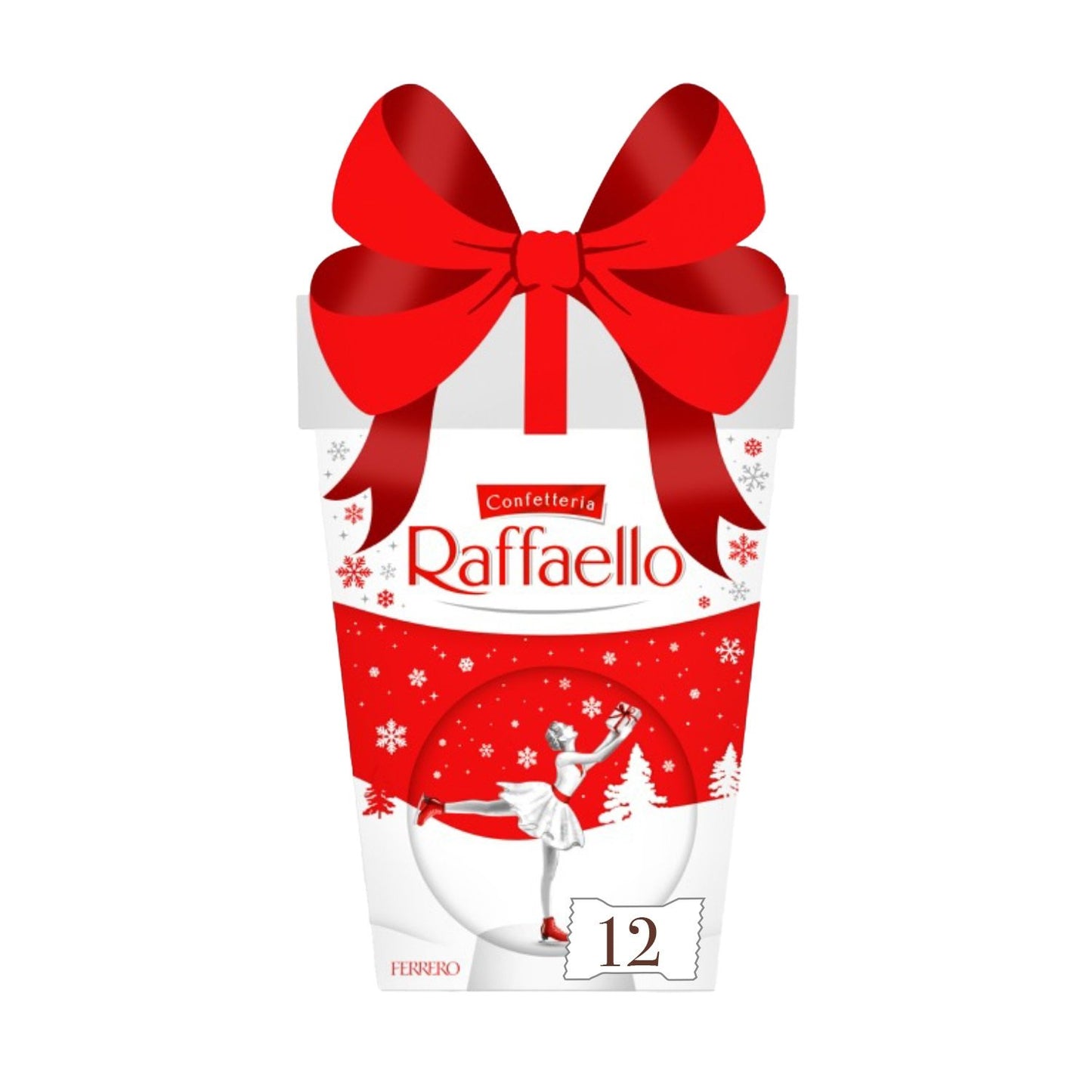 Bouchées Noix de Coco et Amande RAFFAELLO - Gamme de Noël 2025 la boîte de 12 pièces