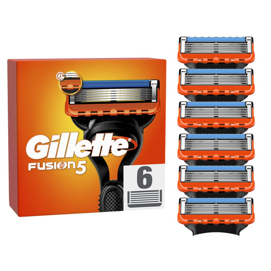 Fusion5 X6 Gillette Men's Razor Blades