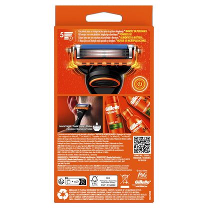 Gillette Fusion5 Power 3 Blade Men's Razor