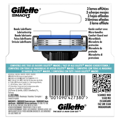 Lames de rasoir Pour Homme Mach 3 GILLETTE 