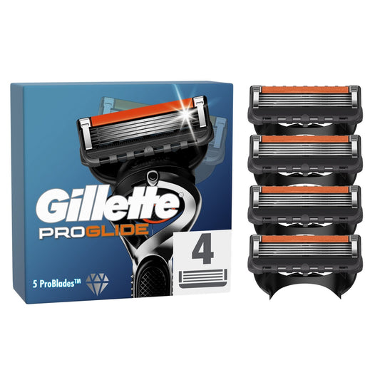 Lames de Rasoir pour Homme Proglide GILLETTE le paquet de 4 lames