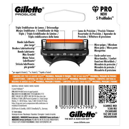 Gillette Proglide Rasierklingen für Herren