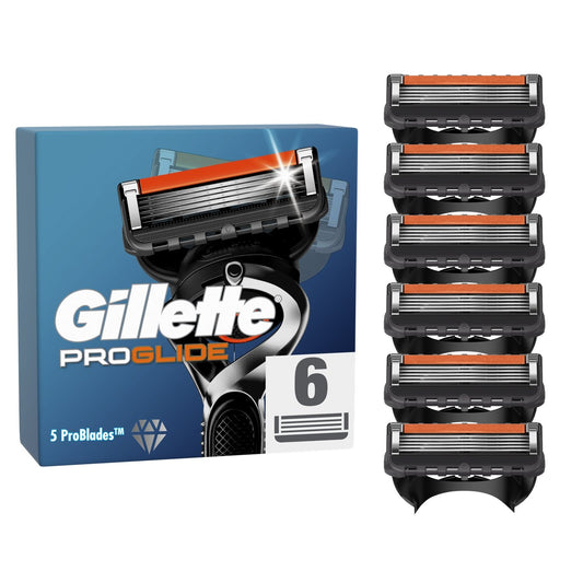 Lames de Rasoir pour Homme Proglide GILLETTE le paquet de 6 lames