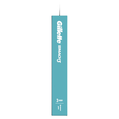 Gillette Mach 3 Men's Razor with 3 Blades