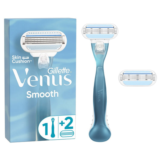 Rasoir Smooth Skin Cushion GILLETTE le rasoir + 2 lames