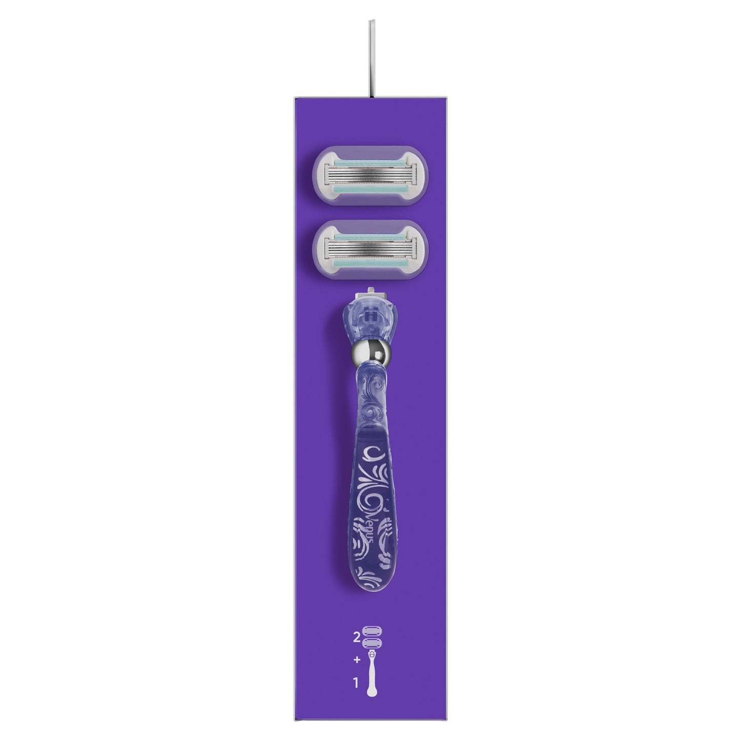 Deluxe Smooth Swirl Razors with GILLETTE VENUS Blades