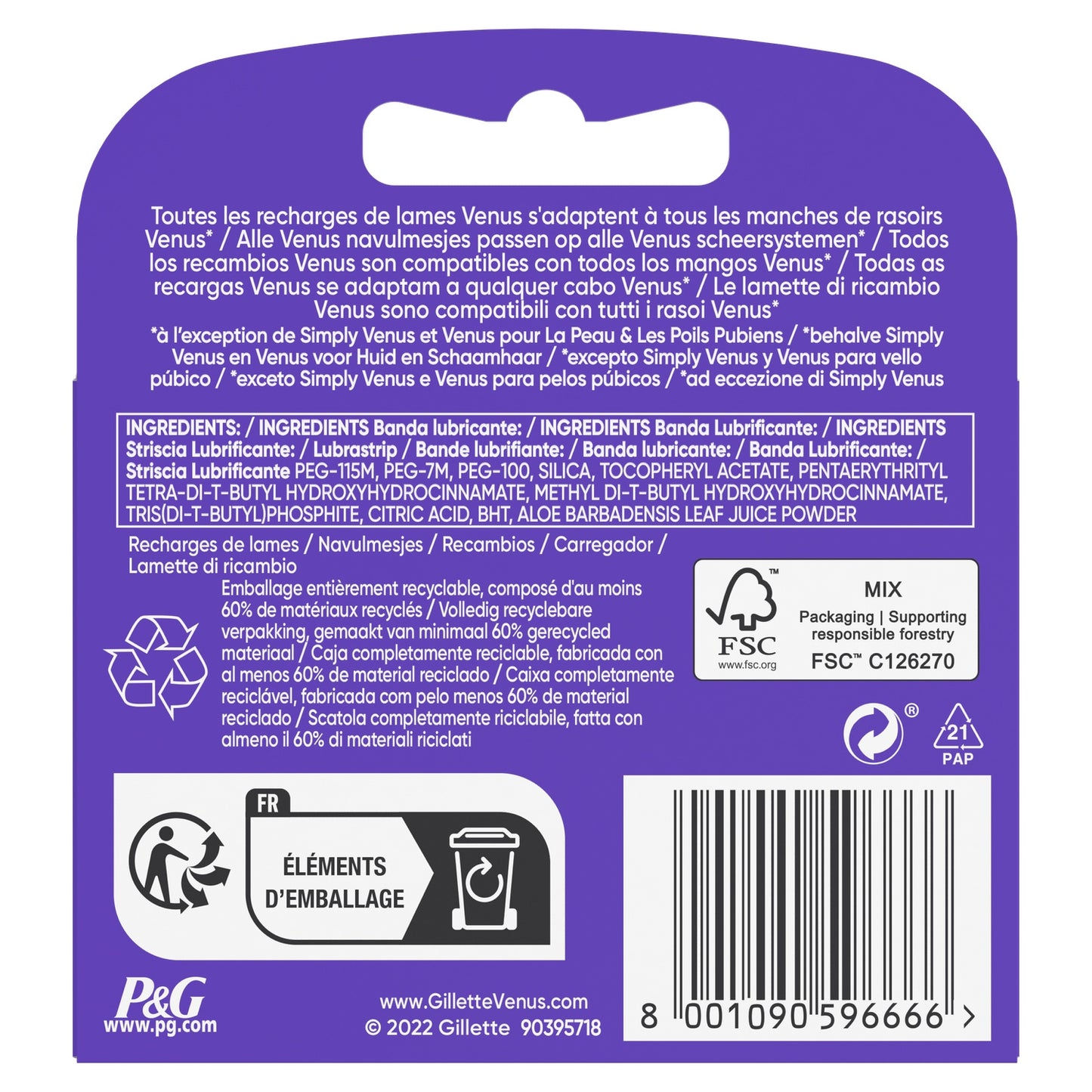 VENUS Deluxe Smooth Swirl Razor Blades