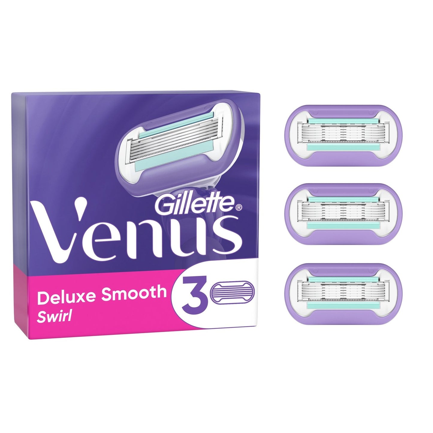 VENUS Deluxe Smooth Swirl Razor Blades