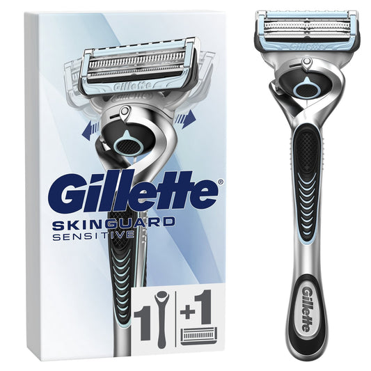 Rasoir Skinguard Peau Sensible GILLETTE le rasoir et la recharge