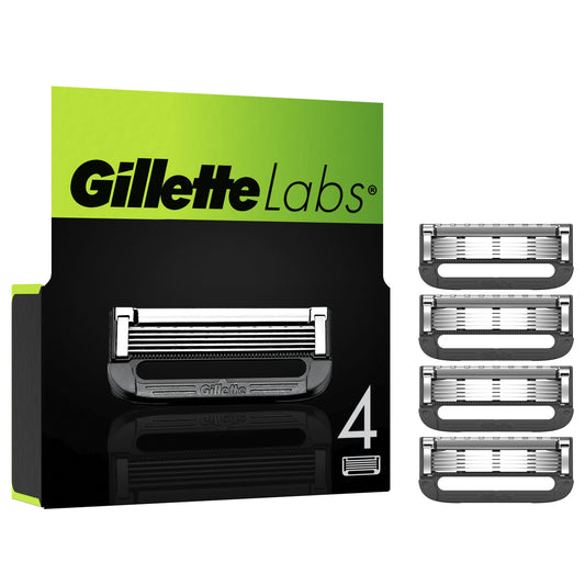 Gillette Labs Razor Blades with Exfoliating Bar