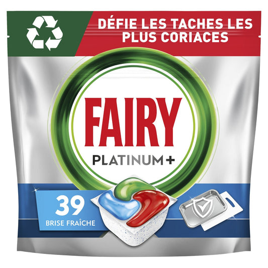 FAIRY Platinum Plus All in 1 Fresh Breeze Dishwasher Tablets