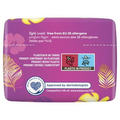 Always Platinum Damenbinden mit Flügeln Größe 1