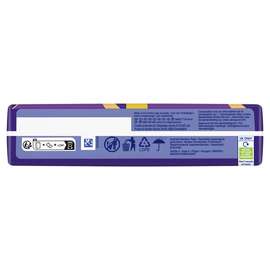 Platinum Always Secure Night Sanitary Pads with Wings Size 4