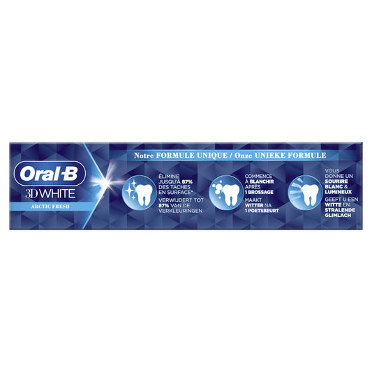 Dentifrice 3d White Arctic Fresh ORAL-B