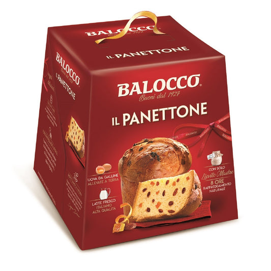 Panettone BALOCCO - Gamme de Noël 2025 la boite de 1Kg