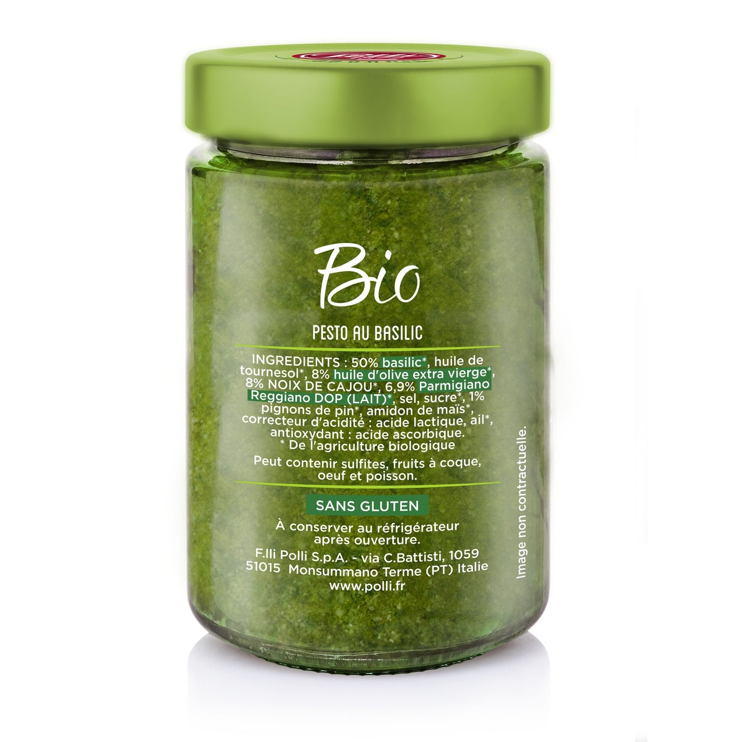 Sauce Bio Pesto Alla Genovese POLLI