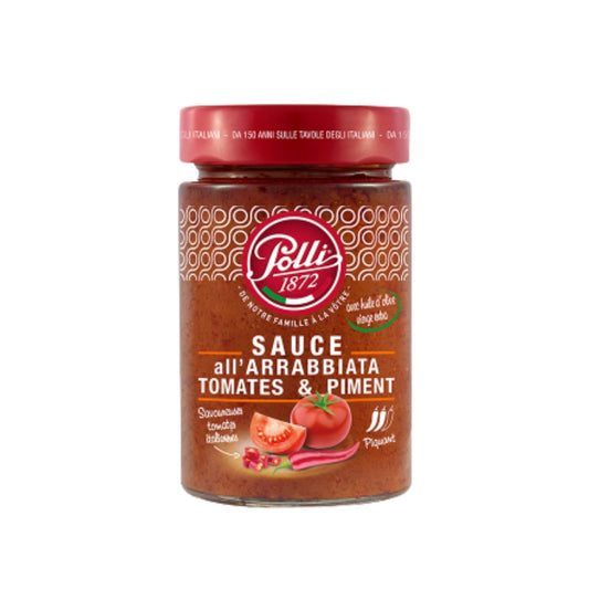 Sauce Arrabbiata POLLI le pot de 190g