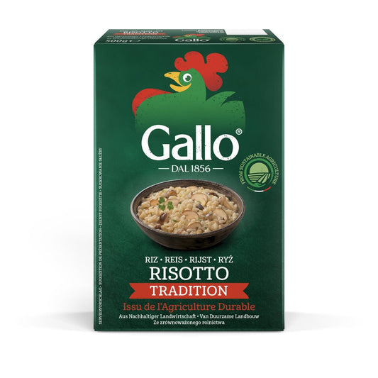 Riz Arborio Spécial Risotto RISO GALLO le paquet de 500 g
