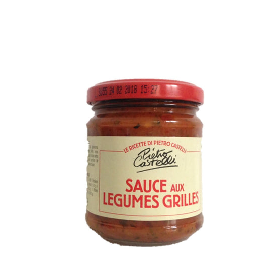 Sauce aux Légumes Grillés PIETRO CASTELLI le pot de 190g