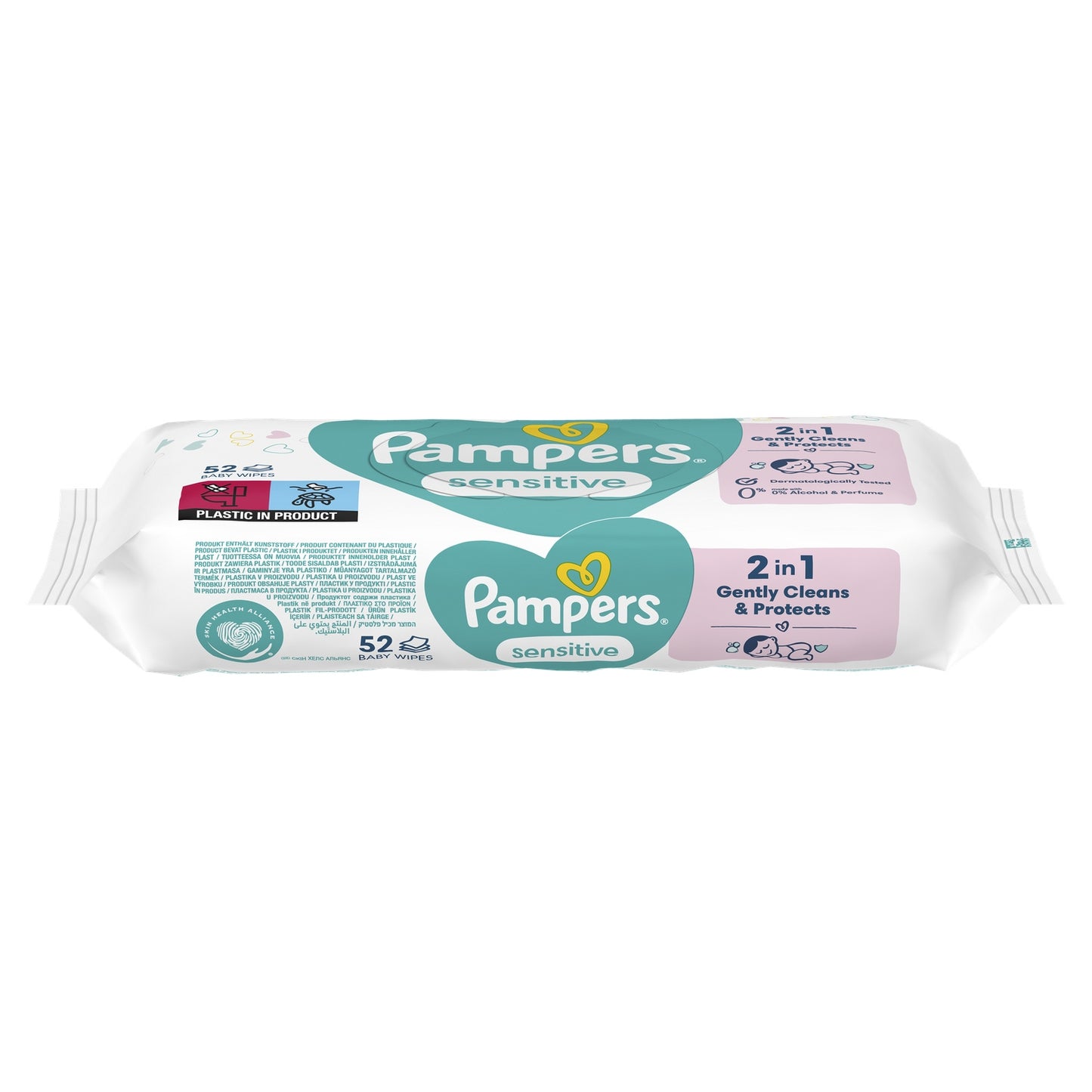 Lingettes Bébé Peaux Sensibles PAMPERS