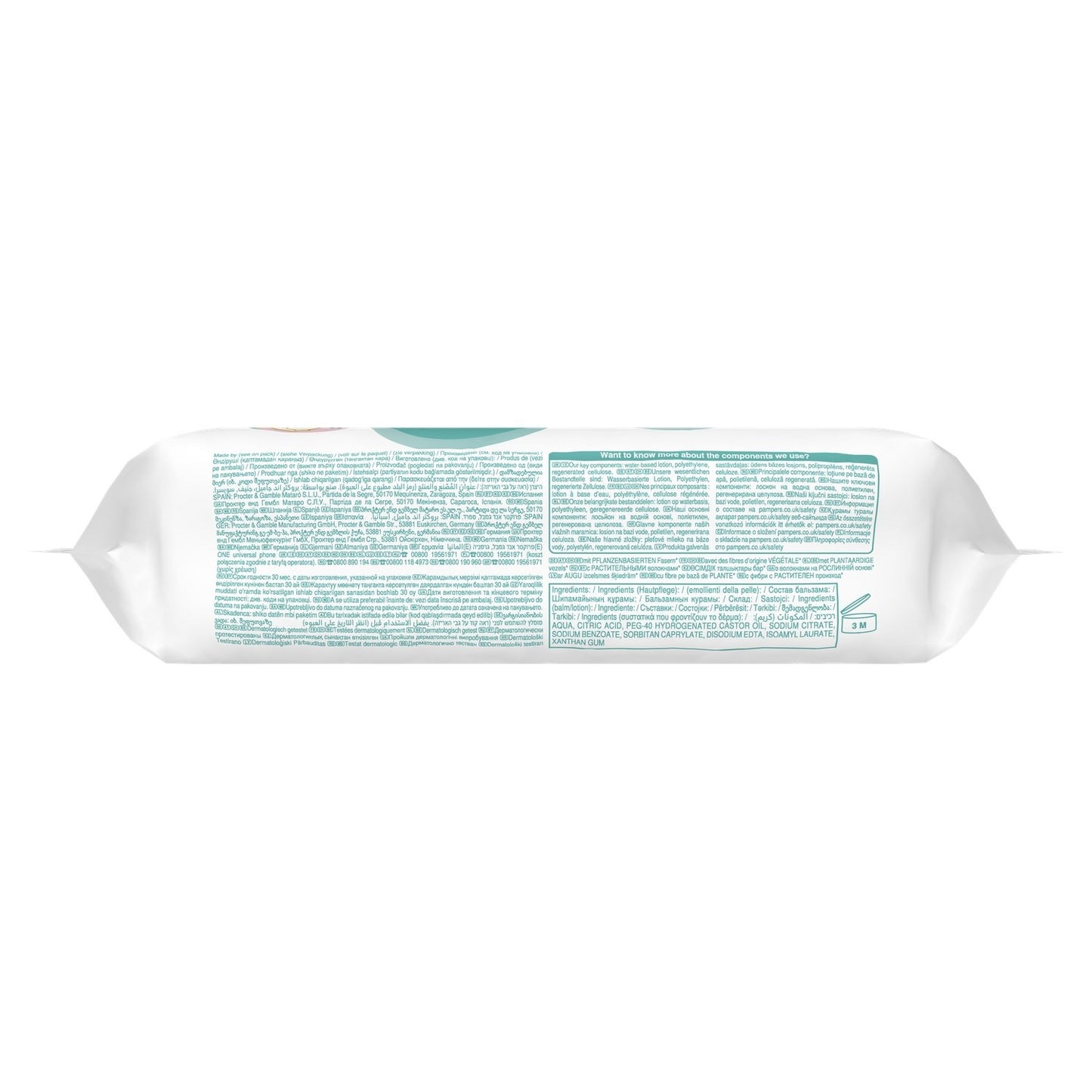 Lingettes Bébé Sensitive PAMPERS