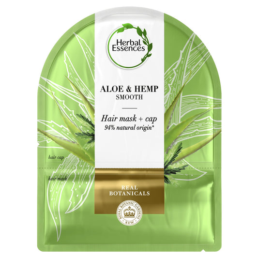 Masque Cheveux Lisse Aloe Vera et Chanvre + Charlotte HERBAL ESSENCES