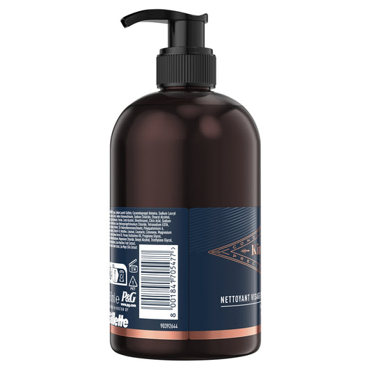 King C Gillette 3 in 1 Beard Face Hair Cleanser