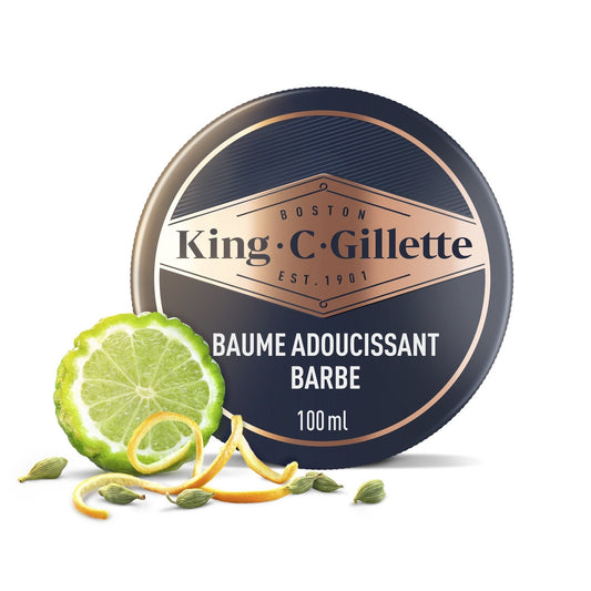 Baume Adoucissant Hydratant Barbe Homme Beurre de Cacao GILLETTE le pot de 100mL
