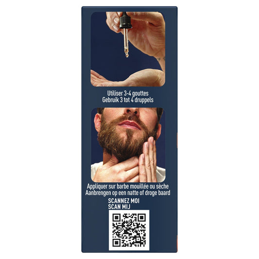 KING C GILLETTE Softening Moisturizing Oil for All Types of Beards