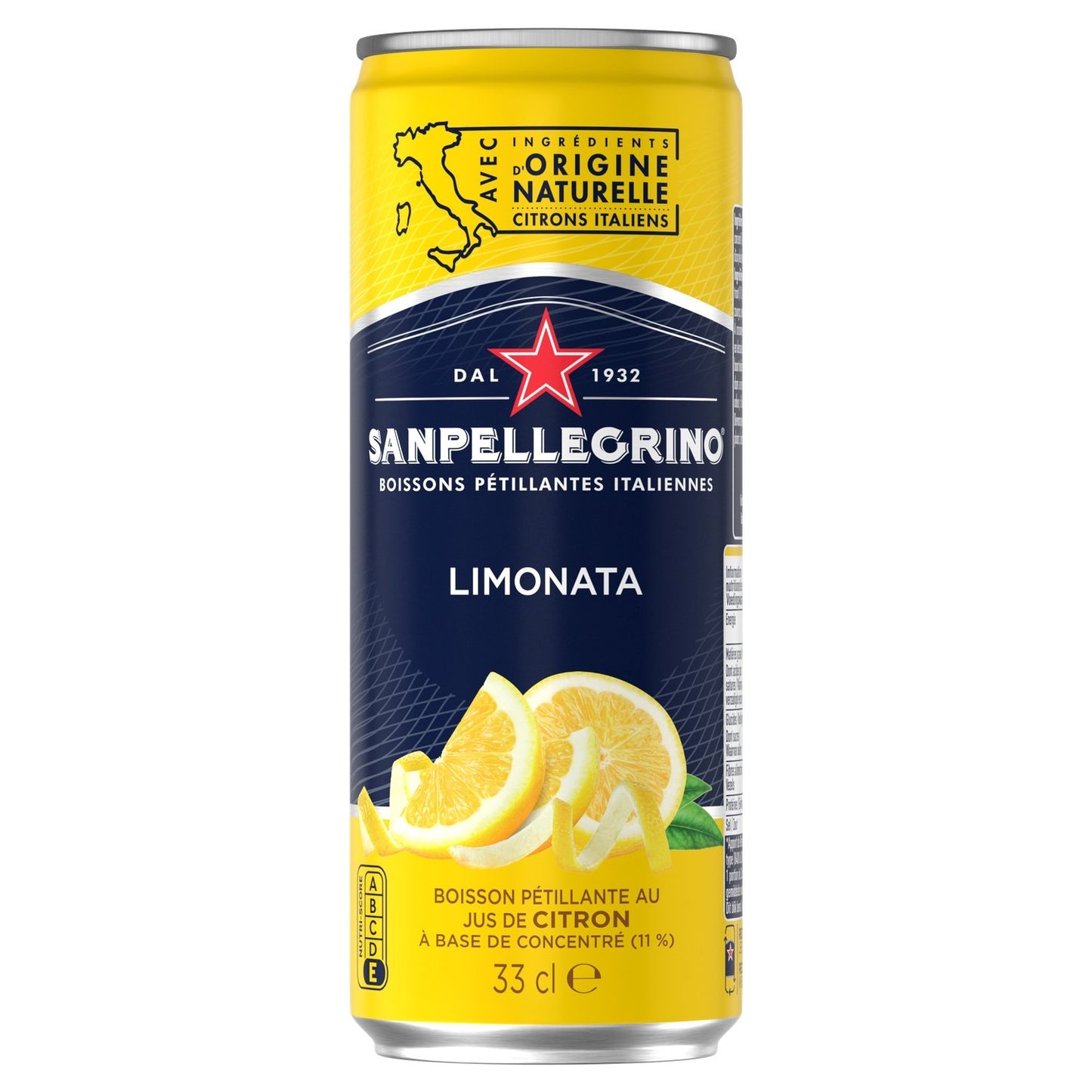 Eau Gazeuse Aromatisée Citron SAN PELLEGRINO