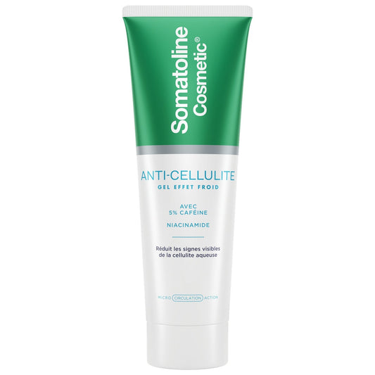 Anti-Cellulite Body Gel Cold Effect Caffeine and Menthol SOMATOLINE COSMETIC