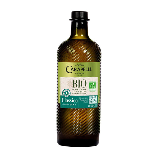Huile d'Olive Vierge Extra Bio CARAPELLI la bouteille de 50 cL