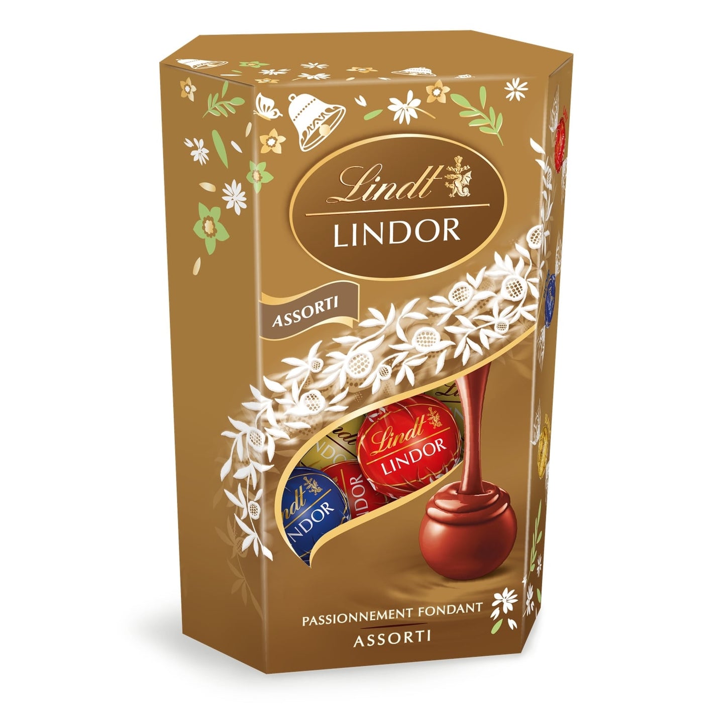 Bouchées de Chocolat Lait Noir et Blanc Assortiment Lindor LINDT 