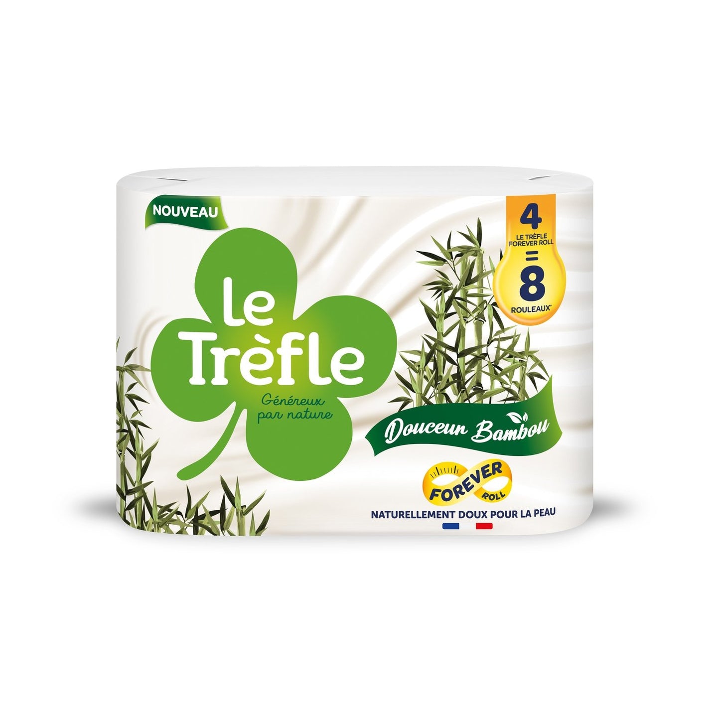 LE TREFLE Bamboo Soft Toilet Paper