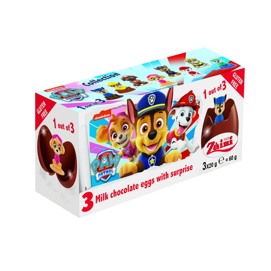 PAW Patrol Milk Chocolate Eggs