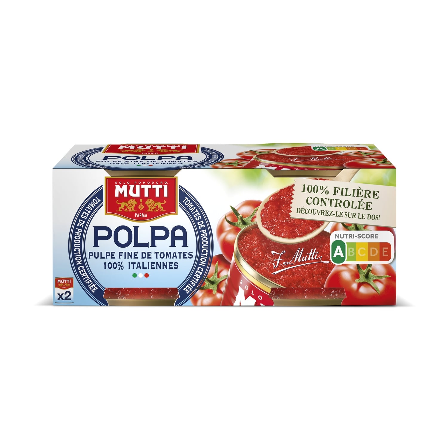 Pulpe Fine de Tomates MUTTI 