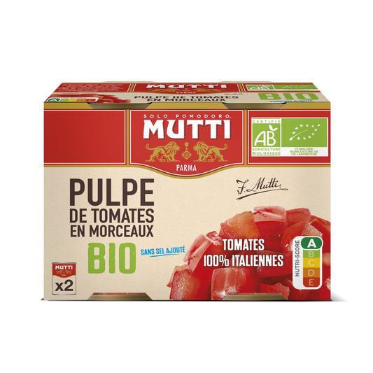 Pulpe de Tomate en Morceaux Bio MUTTI