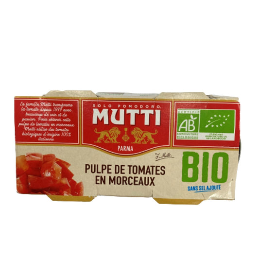 Pulpe de Tomate en Morceaux Bio MUTTI