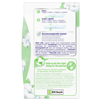 Compak Cotton Super Protection Tampons with Applicator TAMPAX