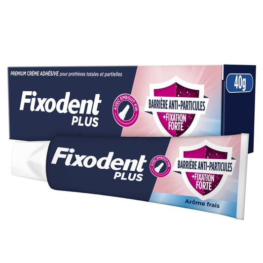 FIXODENT Haftcreme für Zahnprothesen mit Minzgeschmack
